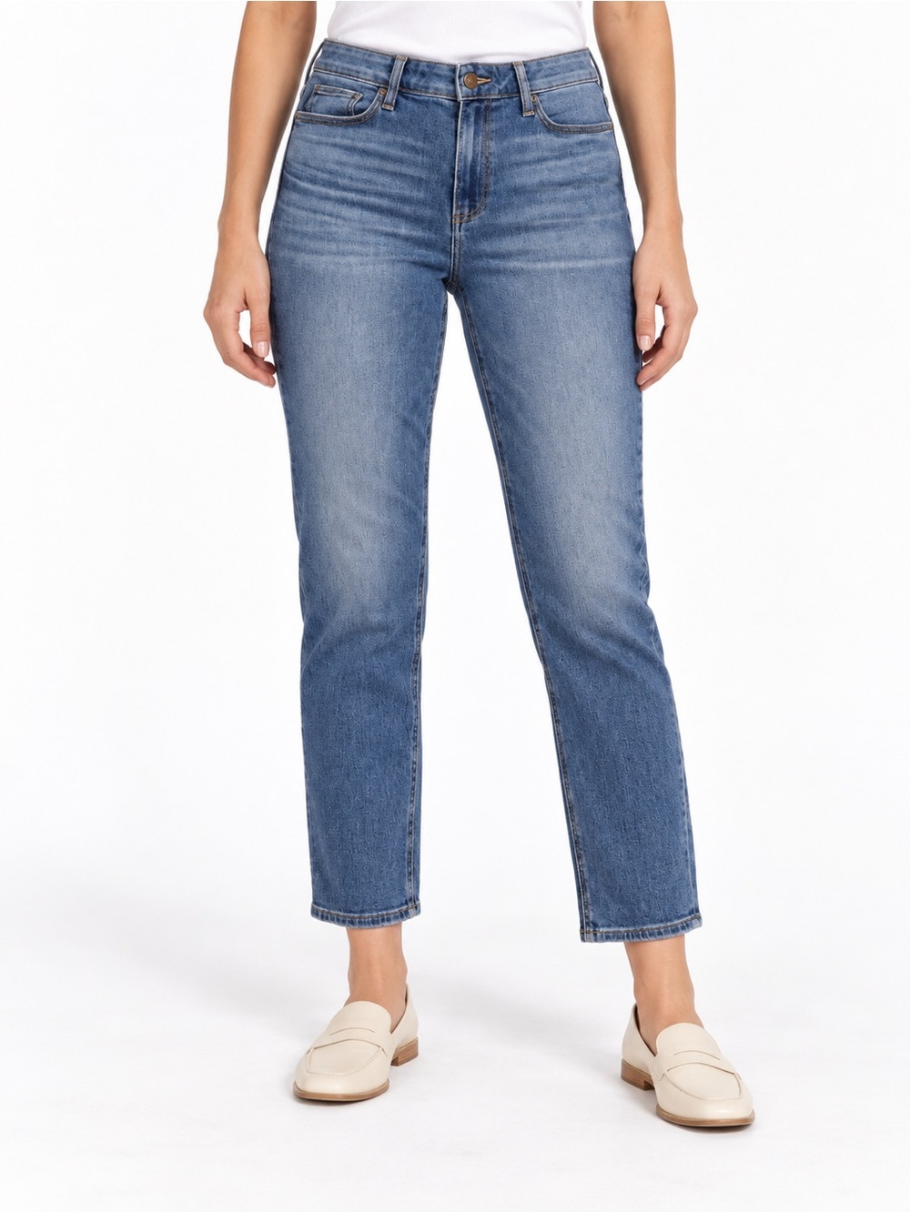 PAIGE Hoxton Ankle Skinny Blue Jeans Size 30